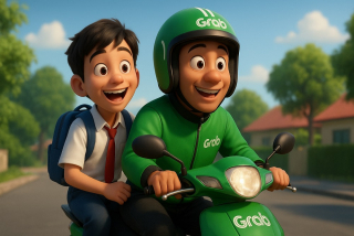 Para Siswa di Kota Madiun Bisa Order Ojek Online Tanpa Ponsel