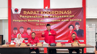 PDIP Surabaya Rombak Pengurus Ranting dan Anak Ranting