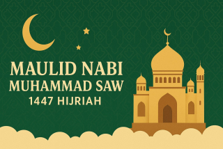 40 Desain Poster dan Spanduk Maulid Nabi 2025 M/1447 H, Gak Usah Ribet Langsung Pakai!