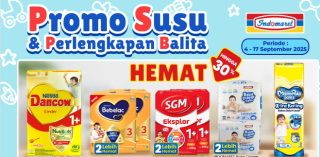 Promo Indomaret Pekan Kedua September 2025: Diskon Susu & Kebutuhan Bayi hingga 30 Persen