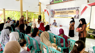 Golden Age Terancam, Jairi Irawan Ajak Ibu-Ibu di Tulungagung Perkuat Gizi Bayi dari Kandungan