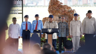 Presiden Prabowo Resmikan SMA Taruna Nusantara Kampus Malang, AHY Turut Mendampingi