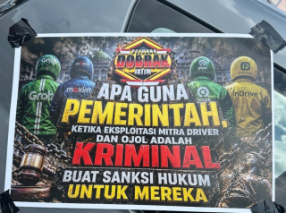 Ojol Geruduk DPRD Jatim, Tuntut Keadilan Tarif dan Kesejahteraan