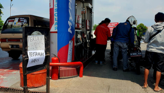 Pertamax Mulai Kosong? SPBU di Pasuruan Pasang Pengumuman “Habis” 