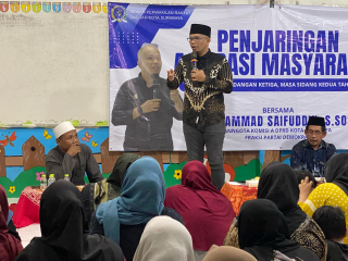 Reses di Sidotopo Wetan, Saifuddin Soroti Akses Sekolah Negeri hingga Keluhan Curanmor