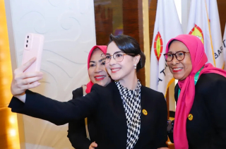 Arumi Bachsin Kembali Nahkodai Perwosi Jatim, Siap Jadikan Olahraga Gaya Hidup Perempuan