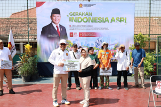 Beri Kado Ultah Prabowo, Cak Yebe Dorong Pengelolaan Urban Farming
