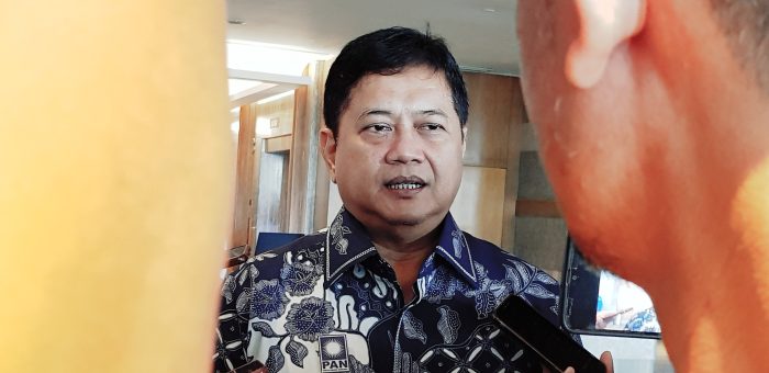 Viva Yoga, Wakil Ketua Umum Partai Amanat Nasional (PAN) saat ditemui di Surabaya, Rabu (21/8/2024)