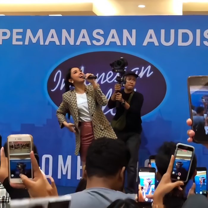 Lyodra Ginting saat di Surabaya