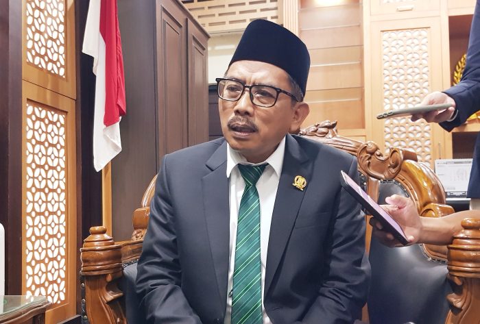 Musyafak Rouf, Ketua DPRD Jatim periode 2024-2029 saat ditemui di ruangan pimpinan, Kamis (24/10/2024).