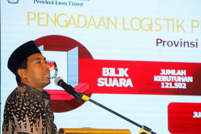 Miftahur Rozaq, Komisioner KPU Jatim Divisi Perencanaan dan Logistik