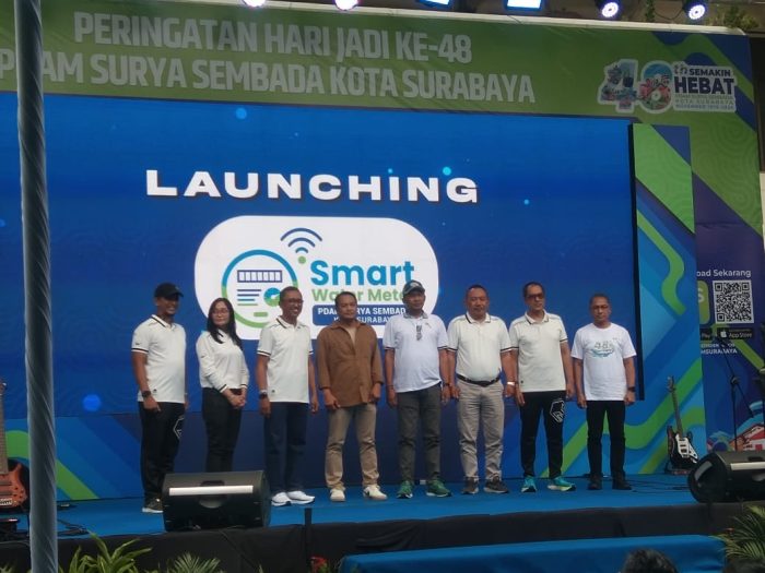 Hari Jadi Ke 48, PDAM Surya Sembada Launching Smart Water Meter, Simak Kelebihannya