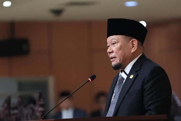 Ketua DPD RI ke-5, AA LaNyalla Mahmud Mattalitti.