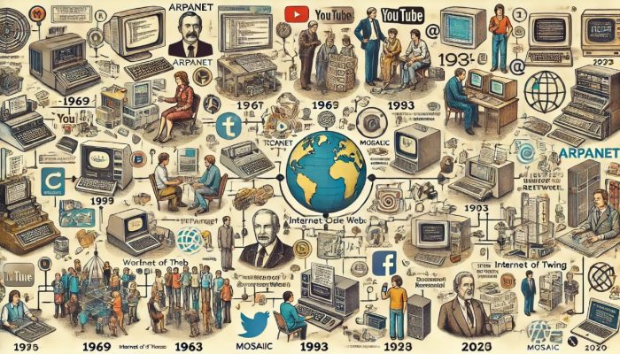 Sejarah Evolusi Internet: Dari ARPANET hingga Era Digital