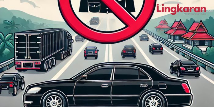 Larangan mobil dinas digunakan untuk mudik Lebaran. Iluatrasi