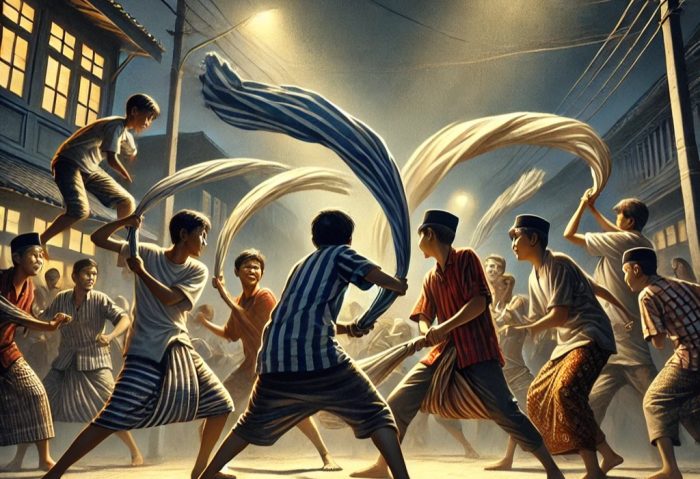 Perang Sarung Kian Brutal di Surabaya, sanksi Merawat ODGJ Menanti