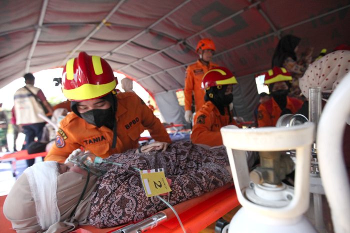 Pemkot Surabaya Gelar Simulasi Tanggap Bencana di Rumah Sakit Eka Candrarini, Antisipasi Bencana Alam hingga Sosial