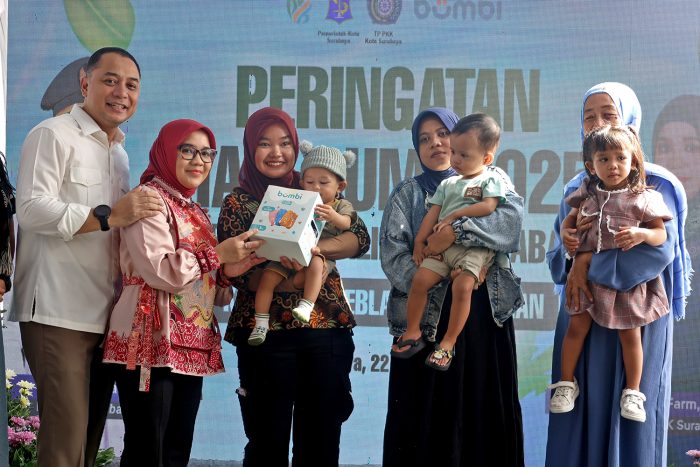 Popok Sekali Pakai Jadi Masalah Serius Pencemaran Air di Kali Brantas, Wali Kota Eri Cahyadi Sampaikan Pesan Begini