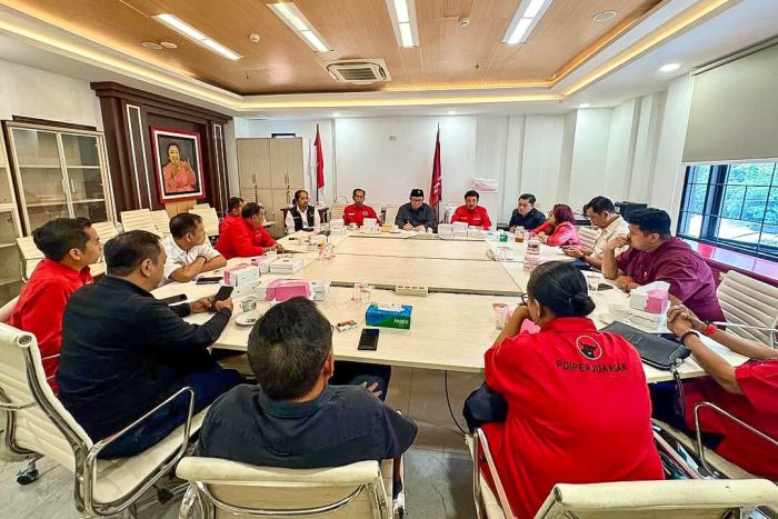 Yordan M Batara Goa Gelar Pertemuan dengan Fraksi PDI Perjuangan DPRD Surabaya, Apa yang Dibahas?