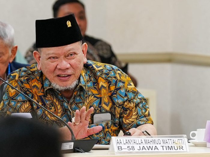 Anggota Dewan Perwakilan Daerah RI, AA LaNyalla Mahmud Mattalitti
