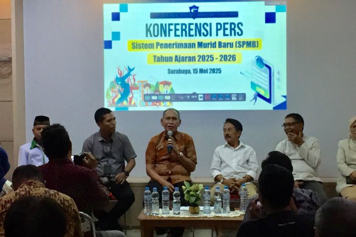 Dispendik Surabaya Resmi Buka SPMB SD dan SMP, Begini Skema Kuota yang Berubah
