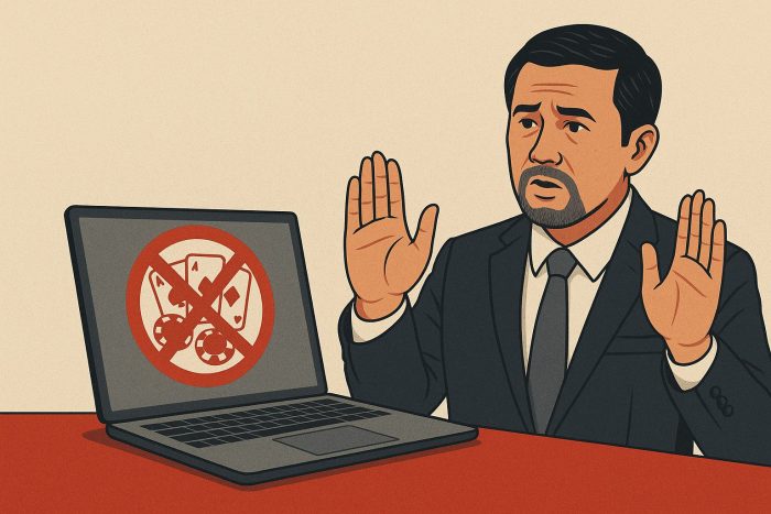 Blokir judi online. Ilustrasi Lingkaran.net