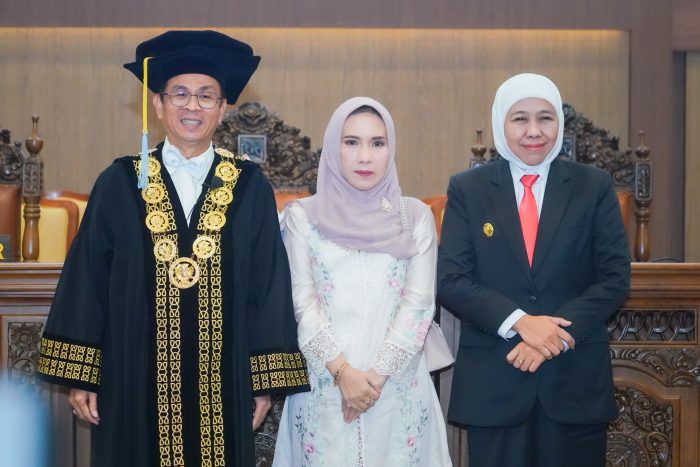 Prof Madyan Resmi Dilantik Jadi Rektor Unair 2025-2030, Gubernur Khofifah Sampaikan Pesan Begini