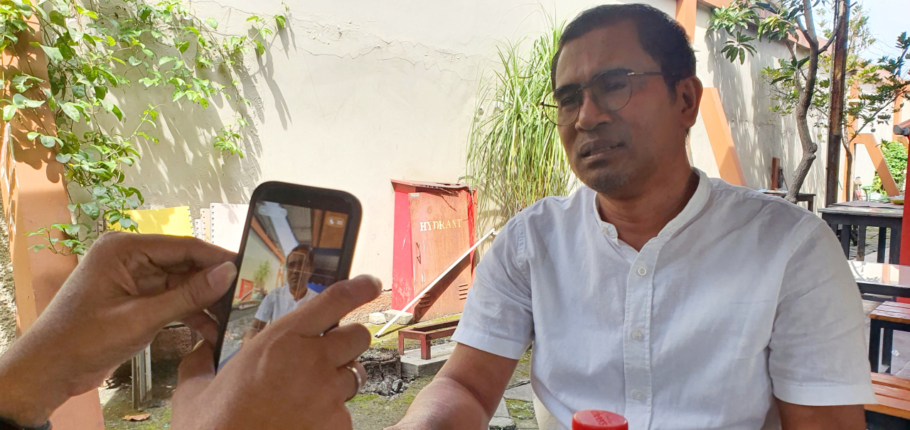 Mathur Husyairi, anggota DPRD Jatim periode 2019-2024 disela pemeriksaannya sebagai saksi oleh KPK di Kantor BPKP Jatim, Kamis (26/6/2025).