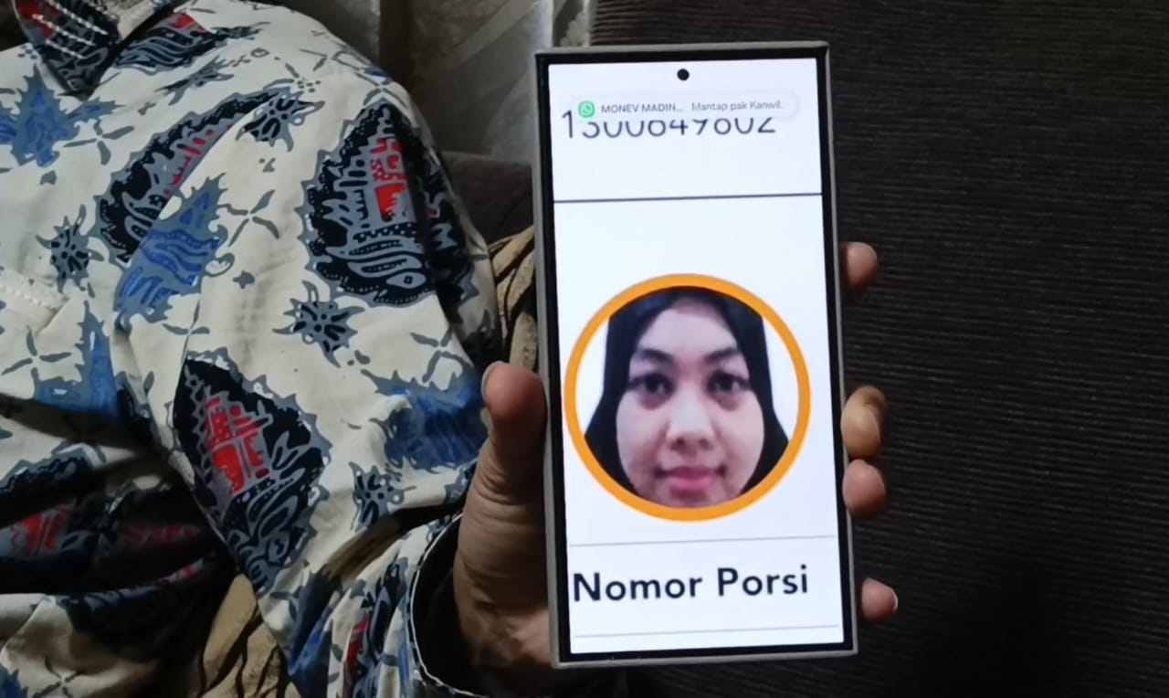 Tristy Erlinwati, jemaah haji asal Lumajang melahirkan di Makkah. Ist