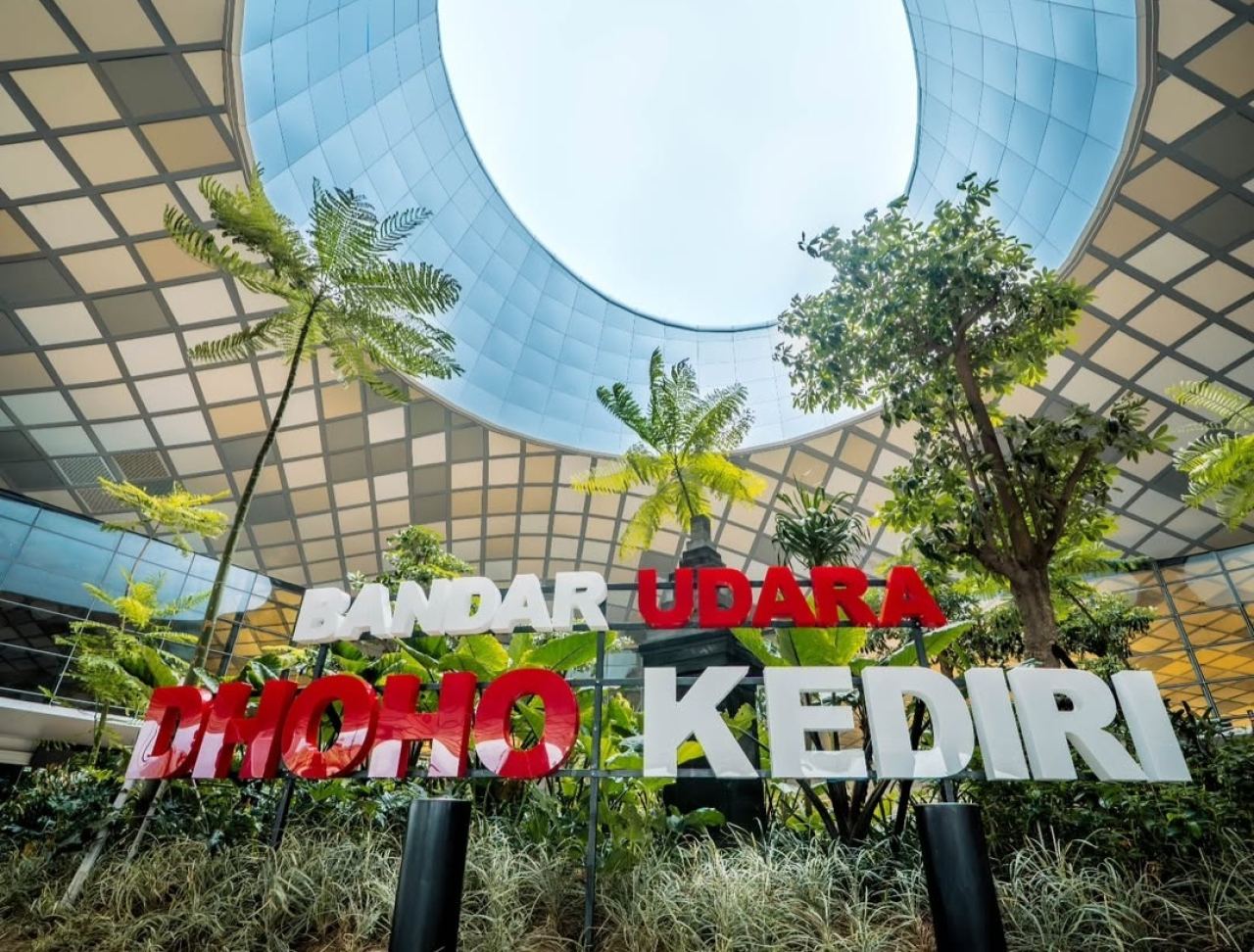 Bandara Internasional Dhoho Kediri. IG @dhoho.international.airport
