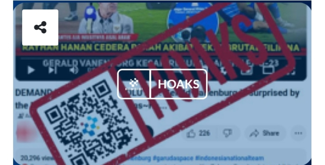 Hoaks Pelatih Timnas Indonesia U23 disebut meminta kompetisi AFF dibubarkan (Foto: infopublik.id)