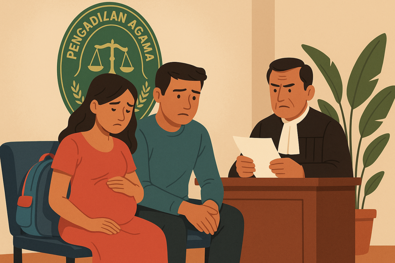 Ilustrasi hamil di luar nikah