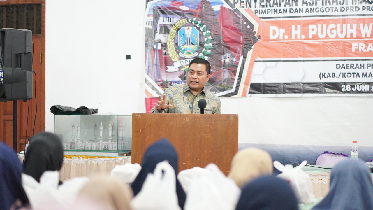 Anggota DPRD Jawa Timur, Dr. H. Puguh Wiji Pamungkas, MM