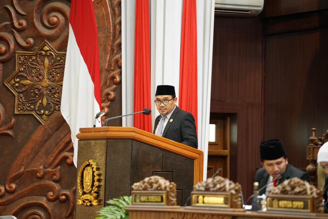 Agus Cahyono, Jubir Fraksi PKS DPRD Jatim. Dok Humas DPRD Jatim