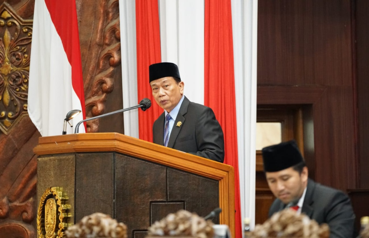 Rasiyo, Juru Bicara Fraksi Demokrat DPRD Jatim. Dok Humas DPRD Jatim