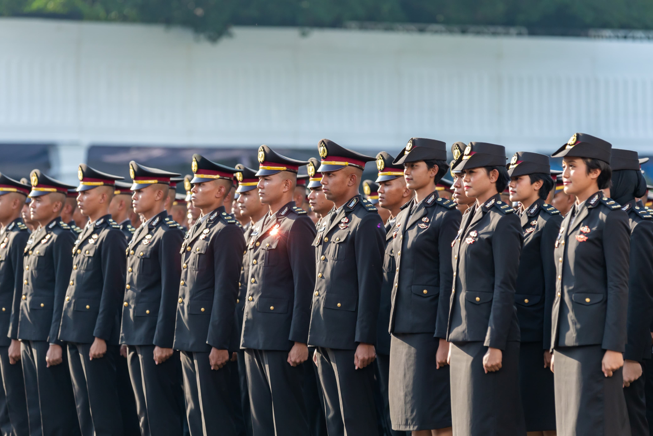 Presiden Prabowo lantik 2.000 Perwira TNI-Polri di Istana Merdeka, Jakarta. (Foto: Tim Puan Maharani)