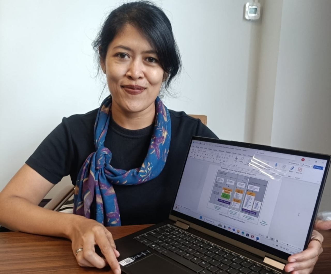 Dr Putri Dwitasari, ST, MDs, lulusan Program Studi Doktor Manajemen Teknologi dari Sekolah Interdisipliner Manajemen dan Teknologi (SIMT) Institut Teknologi Sepuluh Nopember (ITS)