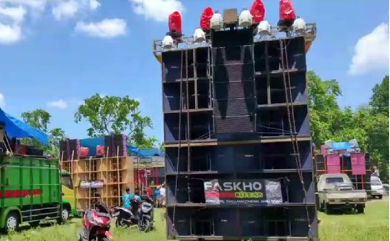 Ilustrasi Sound Horeg