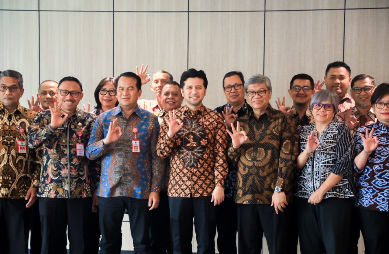 Wagub Emil Dardak saat menjadi narasumber terkait pengelolaan sampah (Foto: Pemprov Jaitm)