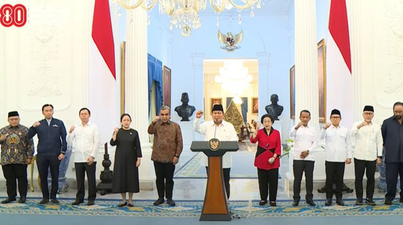 Keterangan Pers Presiden Prabowo, Istana Merdeka, 31 Agustus 2025. (Tangkapan Layar Youtube/Sekretariat Presiden RI)