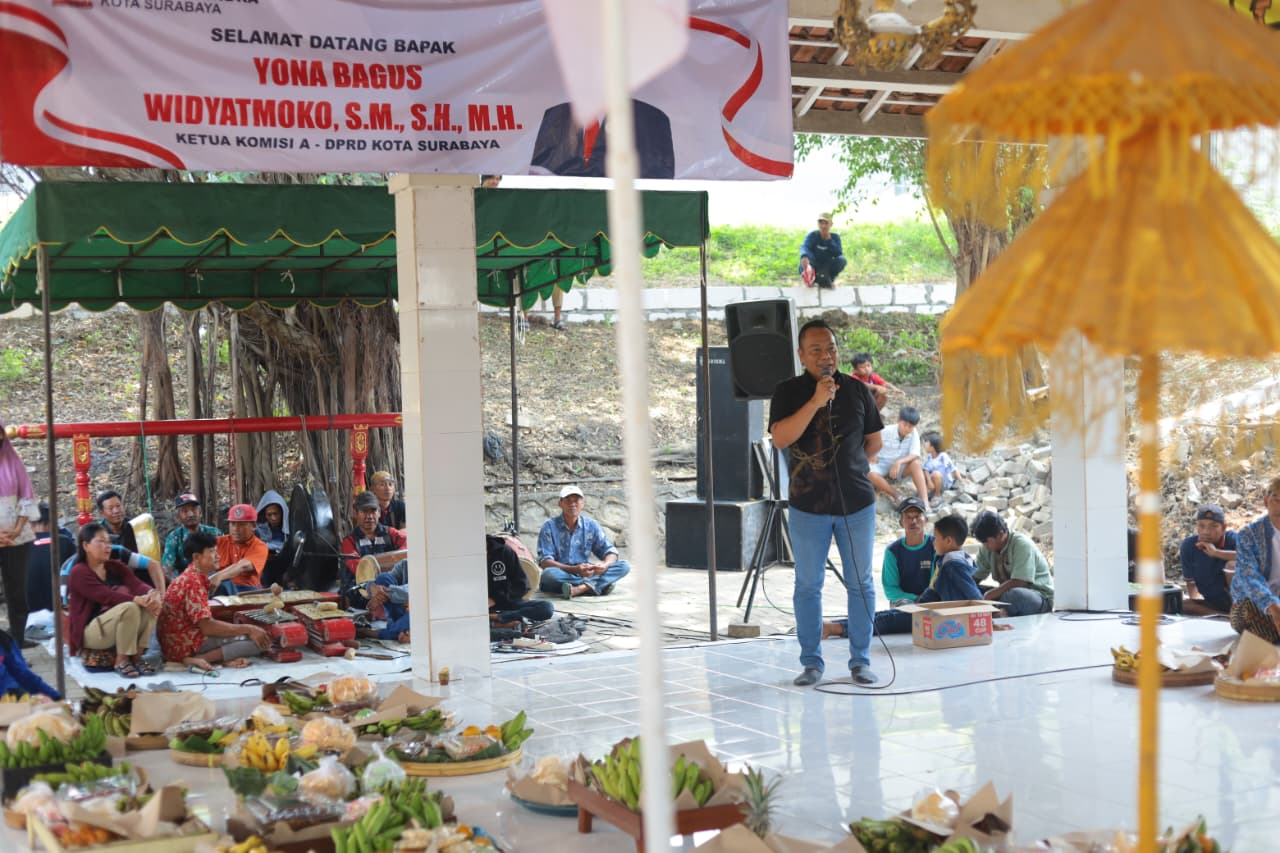 Tradisi Sedekah Bumi di Dukuh Watulawang, DPRD Surabaya Ajak Warga Perkuat Nilai Pancasila