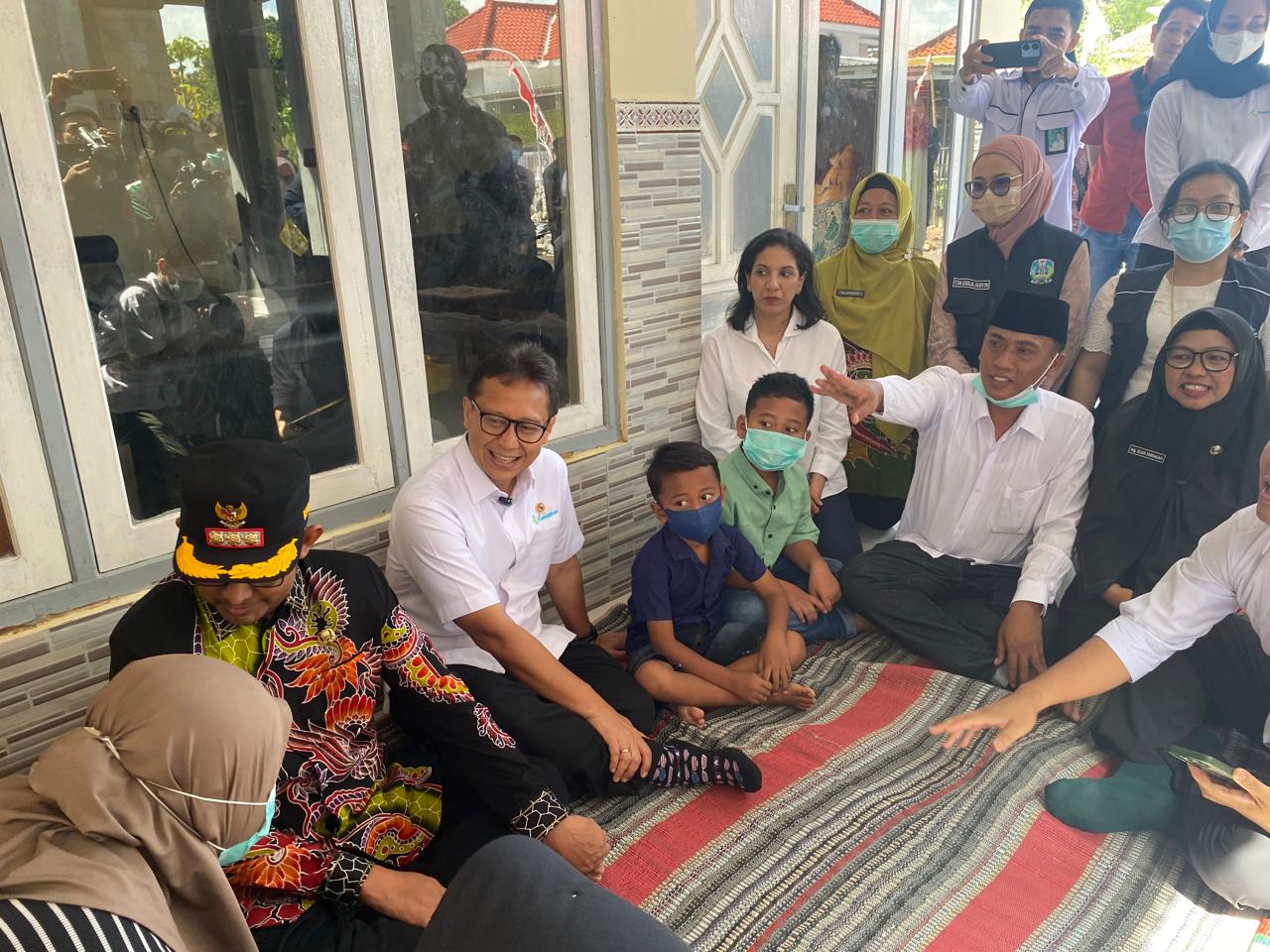 Menteri Kesehatan Budi Gunadi Sadikin saat berkunjung ke Sumenep beberpa waktu lalu. (Foto: Yono)