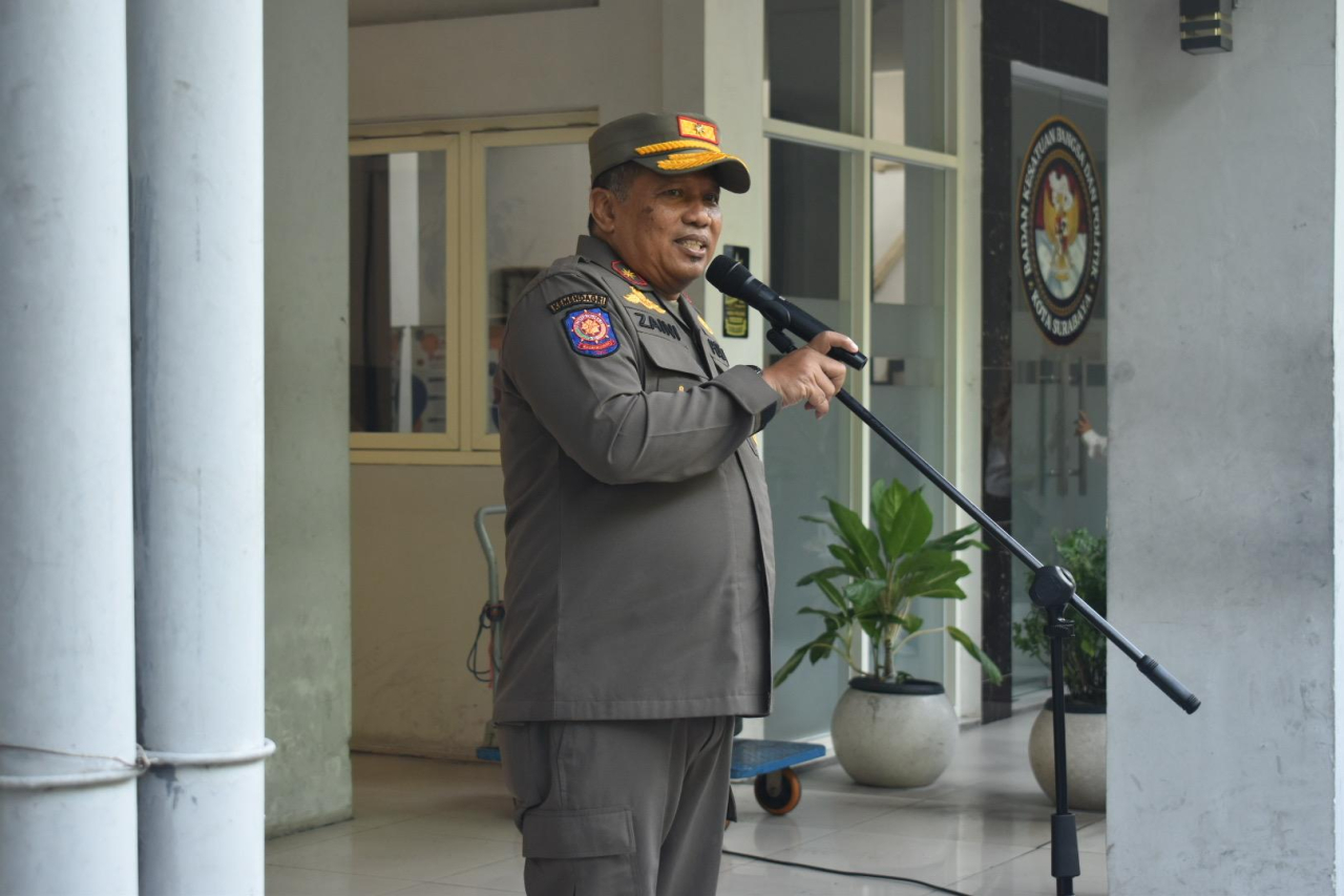 Kepala Satpol PP Kota Surabaya, Achmad Zaini (Foto: dok Pemkot Surabaya)