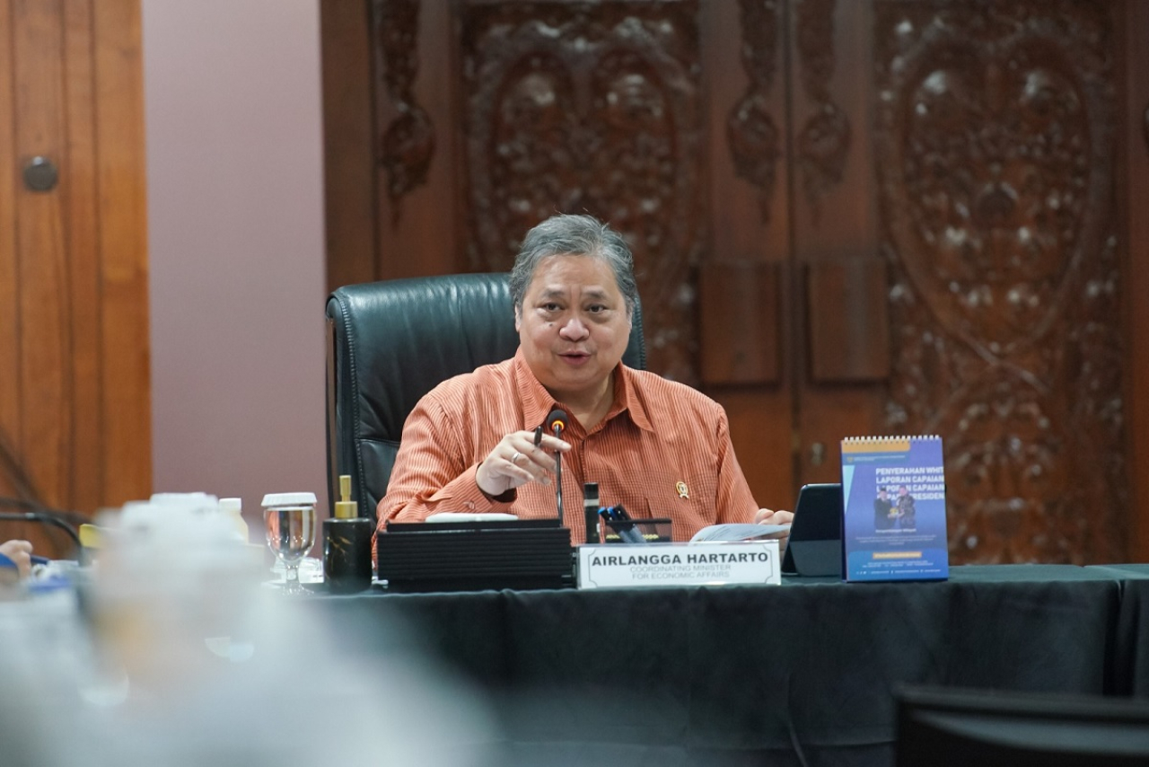 Menteri Koordinator Bidang Perekonomian Airlangga Hartarto (ekon.go.id)