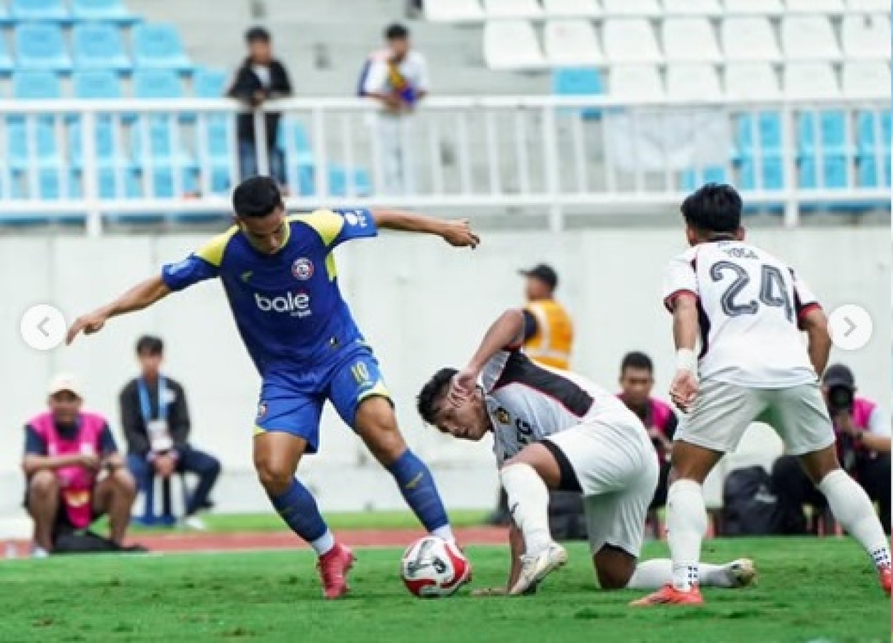 Arema FC vs Persik Kediri (Instagram/aremafcofficial)