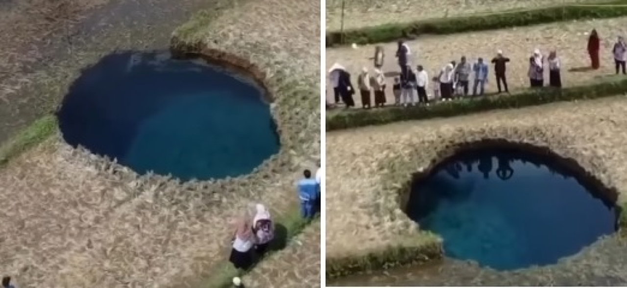 Sinkhole Sumbar (Instagram/pandemictalks)