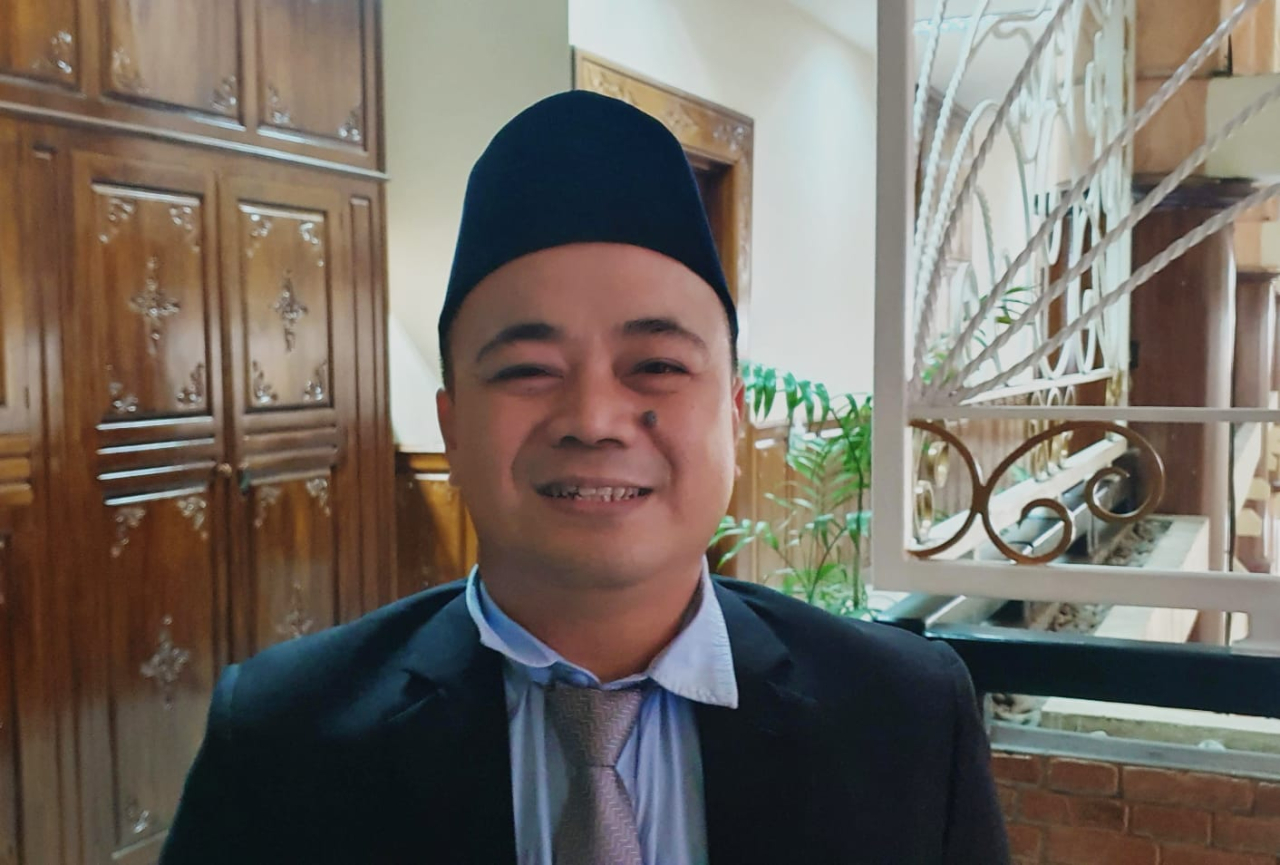 Muhammad Arbayanto, politisi Partai Demokrat yang juga Kepala Bakomstra Demokrat Jatim.