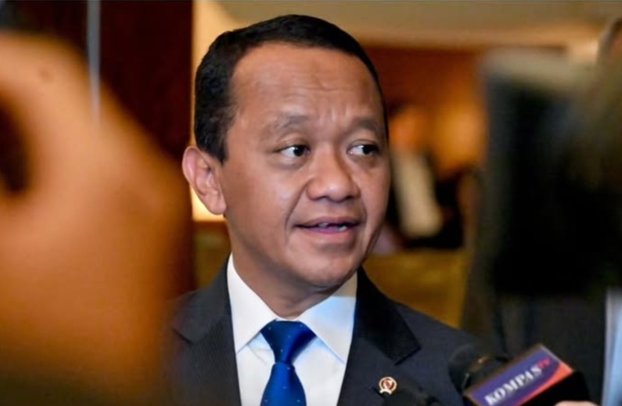 Menteri Energi dan Sumber Daya Mineral (ESDM) Bahlil Lahadalia. (Foto IG Sekretariat Negara)
