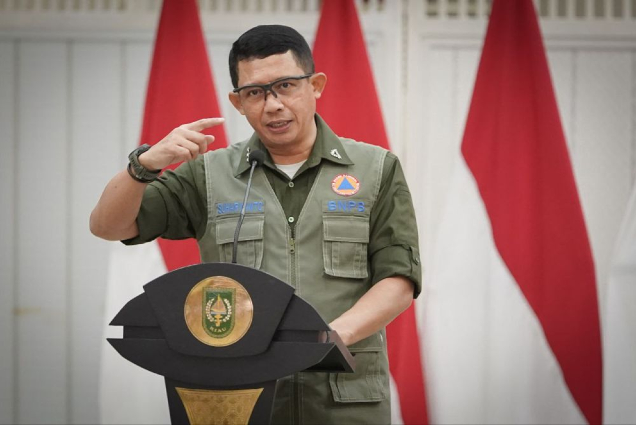 Kepala Kepala BNPB Letnan Jenderal (Letjen) TNI Suharyanto.