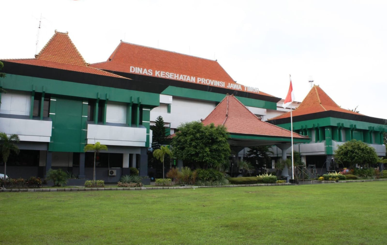 Kantor Dinas Kesehatan (Dinkes) Provinsi Jawa Timur. (Foto Dinkes Jatim)